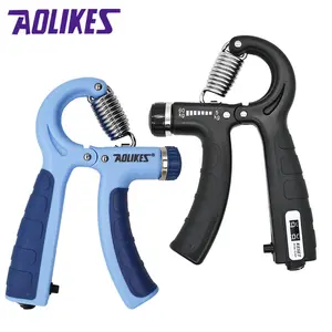 Aolikes #3501 Gym Fitness Hand Grip Men Adjustable Finger Heavy Exerciser Strength For Muscle Recovery Hand Gripper Trainer