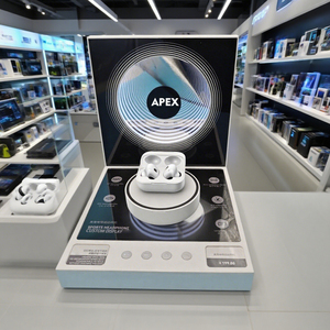 Apex tùy chỉnh <span class=keywords><strong>Acrylic</strong></span> truy cập Abyss gương quảng cáo backboard Tai nghe Tai nghe hiển thị đứng cho tai nghe cửa hàng - Product Image 1