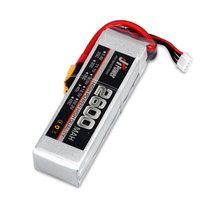 Batterie Lipo FPV légère 2600mAh 2S 25C 7.4V, respectueuse de l'environnement, batterie au lithium-ion pour drone
