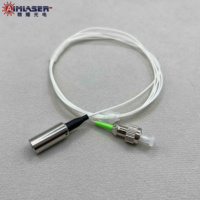 Collimateur optique à faisceau focalisé ou parallèle avec pigtail en fibre monomode/multimode pour laser 450 nm 520 nm 532 nm 650 nm 980 nm 1064 nm