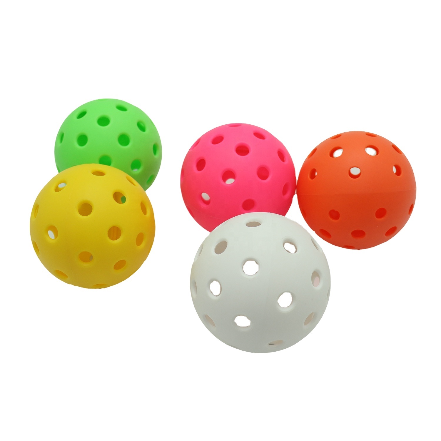 Hot Selling High Quality Indoor 26-Hole Pickleball Balls Durable Accessories with Custom Logo for Sport and Customized Usage
