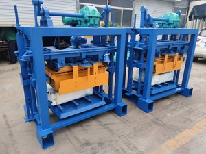 เครื่องทำบล็อกซีเมนต์ด้วยตนเองเครื่องทำบล็อคซีเมนต์ Qt40-2แบบแมนนวล - Product Image 3