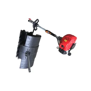 Hand carding machine Garden lawn snowplow tennis court lawn sweeper Portable lawn carding machine