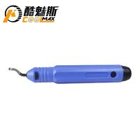 Coolmax CT-207 Juego de herramientas manuales industriales OEM para desbarbar, raspar y biselar, cortador de bordes de plástico y metal para bricolaje