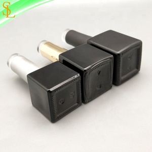 Rỗng <span class=keywords><strong>7Ml</strong></span> 10Ml 15Ml Chai Sơn Móng Tay Gel Uv Màu Đen Hình Vuông Lạ Mắt Với Nắp Trên Trong Suốt Lạ Mắt Và Cọ Phẳng Gel - Product Image 3