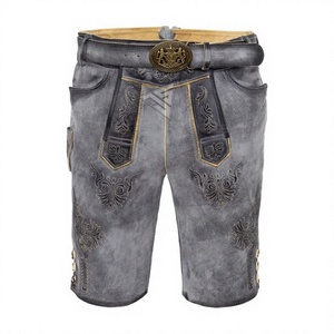 Shorts bavarois en daim de chèvre respirants, style streetwear personnalisé pour hommes, dernières tendances, services OEM, prix raisonnable - Product Image 1