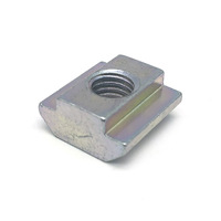 Écrous carrés en acier inoxydable usinés CNC pour rail en T, écrous à marteau coulissant pour fixation M3 M4 M5 M6 M8 M10