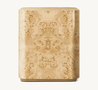 Nouvelle arrivée Taille personnalisée Mobilier d'intérieur Burl Table d'appoint en bois