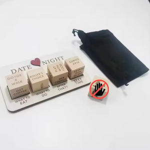 मजेदार डेटिंग निर्णय सेक्स खिलौने जोड़े दिनांक रात के लकड़ी के साथ मुफ्त उपहार बैग के साथ - Product Image 6