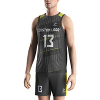 Benutzer definierte Druck Sportswear Quick Dry Sport Volleyball Volleyball T-Shirt Uniform Shirts Oem Services Herren Volleyball Trikot