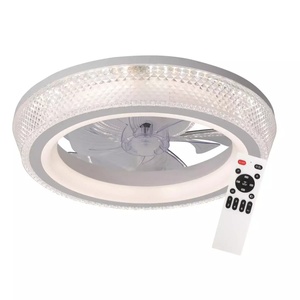 Nouveau ventilateur de plafond intelligent à spectre complet, moderne et simple, salon, chambre à coucher, lumière variable à trois couleurs - Product Image 1