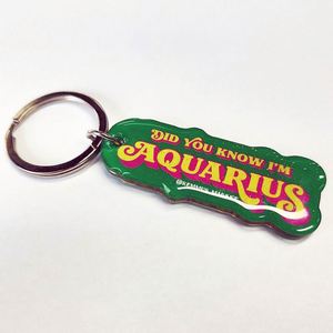 Custom Transparent Acrylic <b>Keychains</b> Blank Keyring with <b>Anime</b> Keyring Personalized Clear Plastic Keychain Blank for Logo - Product Image 5