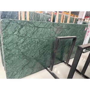 Lastra di Marmo <span class=keywords><strong>Verde</strong></span> Indiano per Esterni, <span class=keywords><strong>Pietra</strong></span> Naturale Lucidata per Piani Cucina, Piastrelle da Parete, Decorazione Interna ed Esterna - Product Image 1