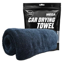 Chiffon de Détail Automobile en Microfibre à Boucles Torsadées, Anti-Rayures, Ultra-Doux, Super Absorbant, Sans Peluches, Vente en Gros