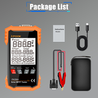 Testeur de courant/tension solaire intelligent i-POOK PK59H, suivi du point de puissance maximale, compteur MPPT solaire pour les ingénieurs en énergie