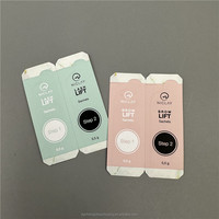 Échantillon d'essai imprimé personnalisé 0.5g 1g 1.5g 2g en forme de sachet de soins de la peau en feuille d'aluminium cosmétique thermique mini sachet pour crème solaire