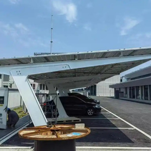 Abri photovoltaïque en acier Keyuan, grande portée en forme de 7, pour usage commercial - Product Image 2