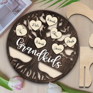 Festa della mamma regalo creativo nome personalizzato <span class=keywords><strong>in</strong></span> <span class=keywords><strong>legno</strong></span> albero di famiglia cornici <span class=keywords><strong>in</strong></span> <span class=keywords><strong>legno</strong></span> amore albero di famiglia decorazione per la tavola decorazione della casa - Product Image 3