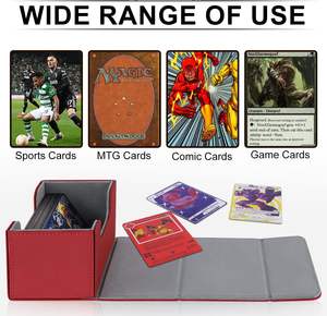 Caja de Cartas Coleccionables de Terciopelo Importada de Yugioh TCG, con Capacidad para 100 Cartas, Cierre Magnético, Caja de Cartas Coleccionables Commander, Koffer - Product Image 4