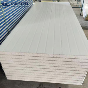 Panneaux sandwich en EPS de 50 mm, matériaux pour murs extérieurs, pour la construction d'entrepôts, <span class=keywords><strong>prix</strong></span> par <span class=keywords><strong>mètre</strong></span> <span class=keywords><strong>carré</strong></span>, excellent rapport qualité-<span class=keywords><strong>prix</strong></span> - Product Image 2