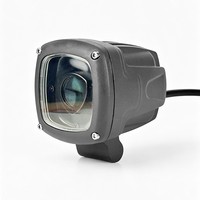 Lampe de signalisation LED 27W pour chariot élévateur, flèche bleue, lampe de sécurité IP67 étanche en aluminium, éclairage de travail pour chariot élévateur et entrepôt 10-80V DC