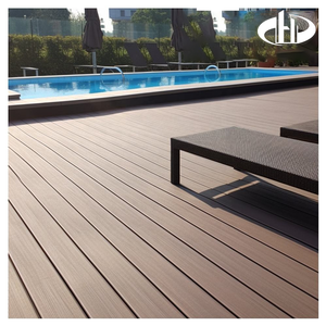 Pavimentazione <span class=keywords><strong>per</strong></span> Esterni <span class=keywords><strong>in</strong></span> WPC Personalizzata, Tavole Composite con Venature del <span class=keywords><strong>Legno</strong></span> <span class=keywords><strong>in</strong></span> Rilievo 3D <span class=keywords><strong>per</strong></span> Giardino, Impermeabile ed Ecologica - Product Image 2