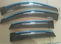 Venta caliente Extra Durable Rain Guards Fit visera de lluvia de coche
