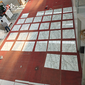 Goldtop Stone Hot Selling Calacatta <b>White</b> Marble Tiles 24x24 Inch with Customized Size for Interior Wall and Floor Decoration - Product Image 1