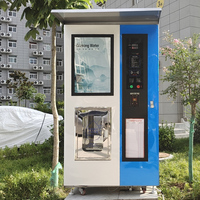 Distributeur automatique d'eau de rue à pièces intégratif avec système d'osmose inverse pour l'eau pure