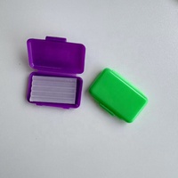 Cire orthodontique aromatisée à la menthe LOGO personnalisé pour Invisalign Aligner Relief No Cut Fruit Saveur Dentaire Produit d'hygiène buccale