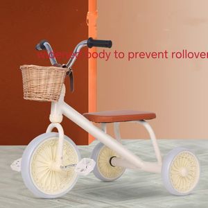Vélo à 3 roues pour enfants, 2-6 ans, avec roues EVA larges, anti-basculement, alternative au scooter, tricycle pour bébé - Vente flash - Product Image 1
