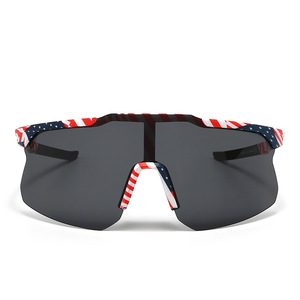 Gafas de Sol Deportivas de Media Montura con Bandera Americana, Día de la Independencia, para Montañismo, Esquí, Ciclismo, Lentes Fotocromáticas Unisex UV Vietnam - Product Image 4