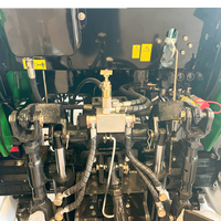 Tracteur agricole Topsense de haute qualité EPA CE COC 4x4 diesel, tracteur à roues petites et bon marché avec chargeur frontal