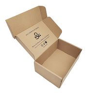 Boîtes en carton ondulé personnalisées pour le transport et l'expédition de boîtes cadeaux, boîtes postales recyclables, boîtes cosmétiques