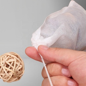 Sacchetti Filtro per Tè Verde Usa e Getta con Cordoncini Naturali, Prodotto Ecologico per Imballaggio e Stampa - Product Image 4