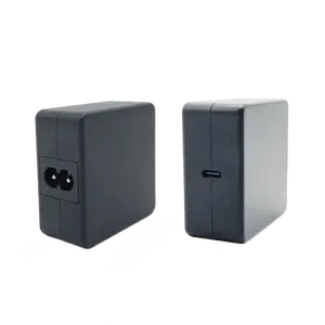 Cargador de escritorio Phihong USB Tipo-C 60W PD 3.0 para portátil, material ABS, AQ60W-59FKKA-R - Product Image 1