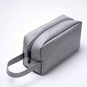 Estuche de Lona para Lápices con Cierre, Logotipo Personalizado, Bolsa de Almacenamiento para Maquillaje y Papelería - Product Image 1