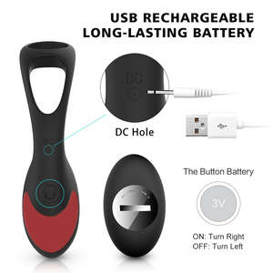 Masseur anal électrique étanche en <span class=keywords><strong>TPE</strong></span> souple avec vibration pour la masturbation du pénis - Product Image 2