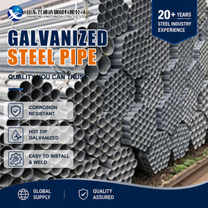 ท่อเหล็กชุบสังกะสีแบบจุ่มร้อนชนิด B Z180 G/ตร.ม. 21.3 มม. Sch160 แบบร่อง พร้อมอายุการใช้งานยาวนาน - Product Image 1