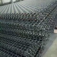 Maille de fil métallique tissé 2YS2460 |   Toile métallique pour carrière à fixation par boulons pour les installations de granulats à grande échelle