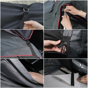 Tente de toit <span class=keywords><strong>4x4</strong></span> légère tente de voiture pliable tente de toit de <span class=keywords><strong>camping</strong></span> pour 4-5 personnes pour véhicules - Product Image 4