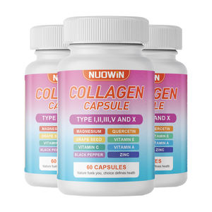 Collageen Marin En Poudre Glutathion Capsules Whitening Supplement Claircissant Huid Glutathion D Verhelderende Hulp - Product Image 1