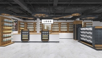 Offre Spéciale Rack pour magasin de fournitures pour animaux de compagnie, mur en acier, bois supermarché, étagères pour aliments pour animaux de compagnie, Miniso présentoirs Rack