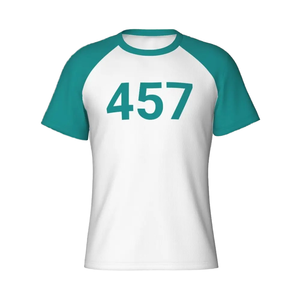 T-shirt de sport personnalisé à séchage rapide, imprimé en sérigraphie, design uni, col rond, 100% coton biologique, respirant, respectueux de l'environnement - Product Image 4