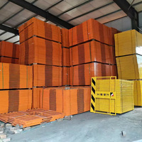 Barrière de protection mobile pour fosses de fondation, clôture de sécurité pour la protection des chantiers de construction