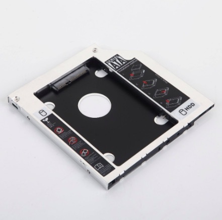 9.5mm 2nd  for Lenovo G500s G505s Ideapad P400 Z500 Z500t Z510 Z510t HDD SSD Hard Drive Optical Bay Caddy Frame Adapter