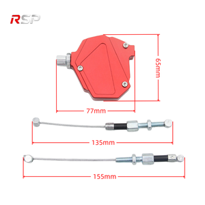 Kit de câble d'assistance pour réducteur de force de pression du levier d'embrayage en alliage d'aluminium CNC pour moto, installation facile, universel pour scooter de rue et moto tout-terrain - Product Image 2