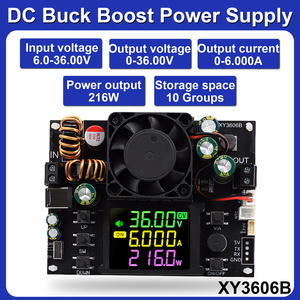 Régulateur de puissance CC réglable 3e génération XY3606B 216W 6A, module Buck Boost CC CV pour usage en laboratoire et charge de batteries - Product Image 6