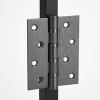 Charnière silencieuse en acier inoxydable pour porte en bois et porte de maison, 4 pouces