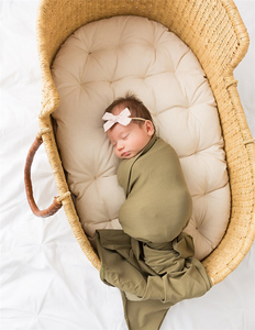 Fascette per <span class=keywords><strong>capelli</strong></span> da 3 pollici con <span class=keywords><strong>fiocco</strong></span> in nylon, morbide ed elastiche, accessori per <span class=keywords><strong>capelli</strong></span> per neonate e bambine - Product Image 1